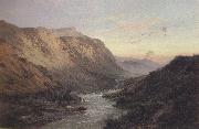 Alfred de breanski The shiel Valley (mk37) oil on canvas